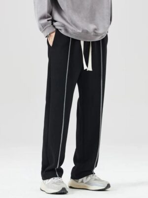 PREMIUM COTTON JOGGERS-1 STRIPE