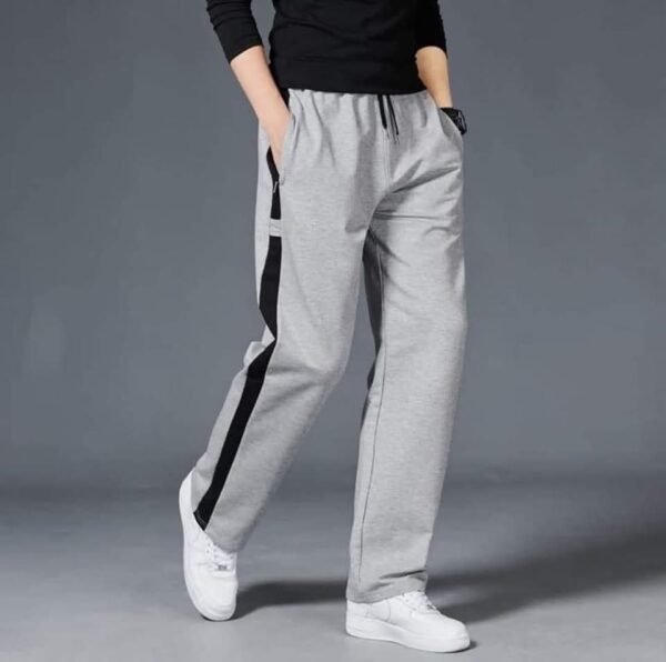 PREMIUM BAGGY JOGGERS- ASH BAR