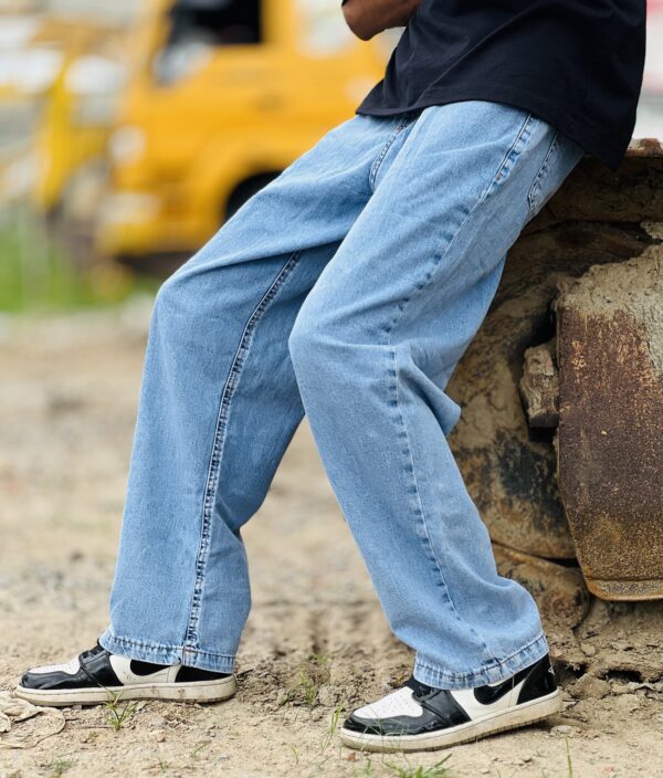 Light Blue 4 Pocket Denim - Image 2