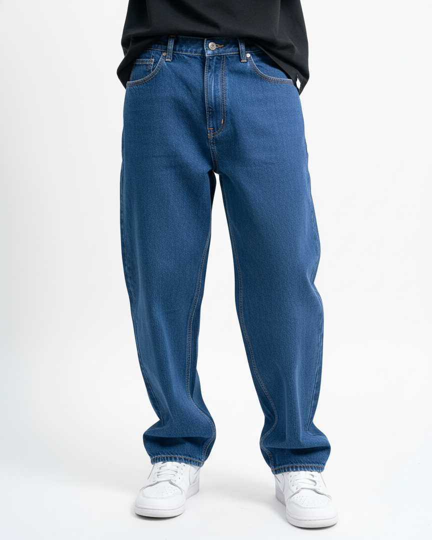 Deep Blue 4 Pocket Denim