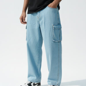 Sky Blue 6-Pocket Denim
