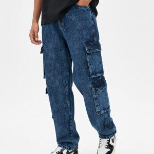 Deep Blue 8 Pocket Denim