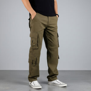 8 POCKET CARGO -BROWN
