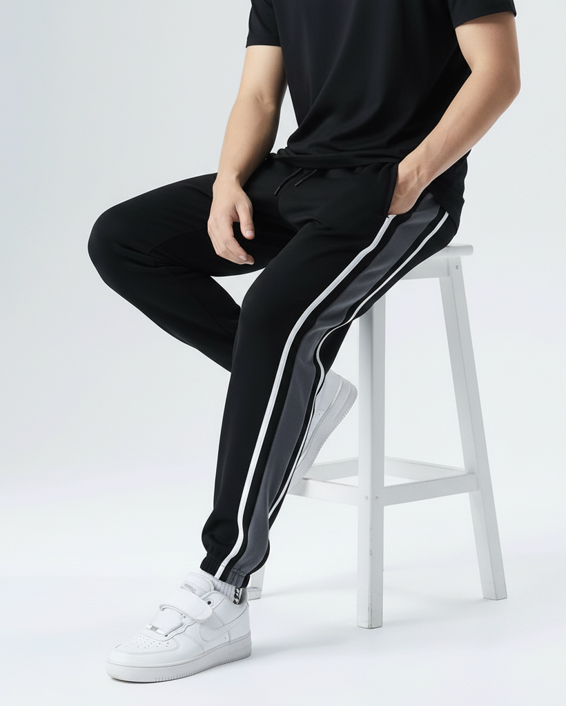 PREMIUM BAGGY JOGGERS- CONJ ASH - Image 2