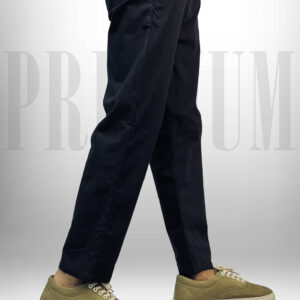 Black 4-Pocket Twill Cargo