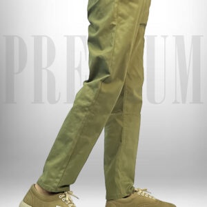 Olive 4-Pocket Twill Cargo