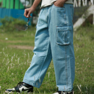 Sky Blue 6-Pocket Denim