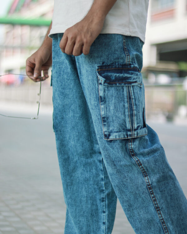 Light Blue 6-Pocket Denim - Image 2
