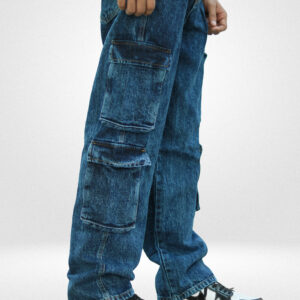 Deep Blue 8 Pocket Denim