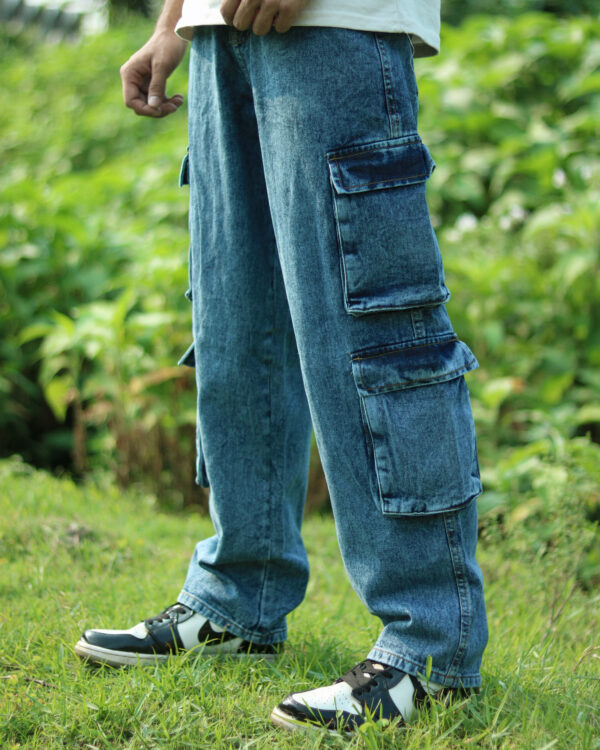 Light Blue 8 Pocket Denim