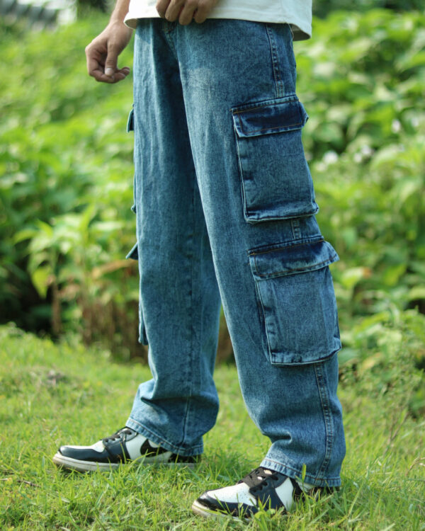 Light Blue 8 Pocket Denim