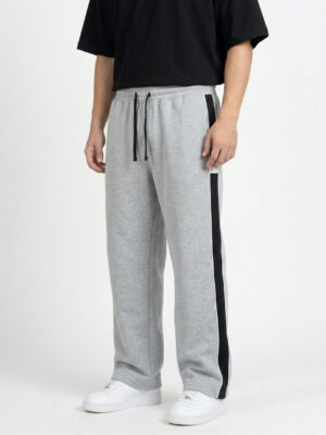 PREMIUM COTTON JOGGERS- ASH BAR