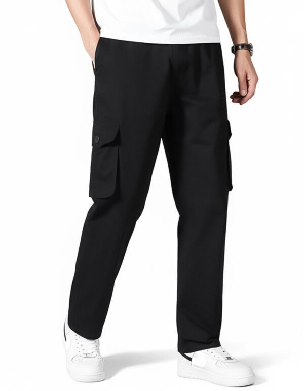 6 POCKET CARGO - BLACK