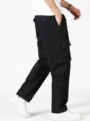 6 POCKET CARGO - BLACK