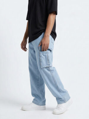 Sky Blue 6-Pocket Denim
