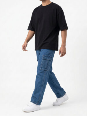 Deep Blue 6-Pocket Denim