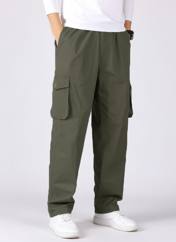 6 POCKET CARGO - OLIVE - Image 2