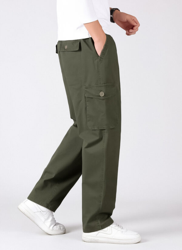 6 POCKET CARGO - OLIVE - Image 3
