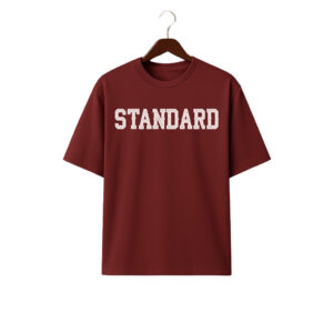 Maroon- Standard Drop shoulder