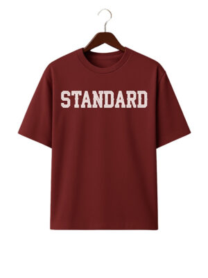 Maroon- Standard Drop shoulder