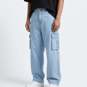 Sky Blue 6-Pocket Denim