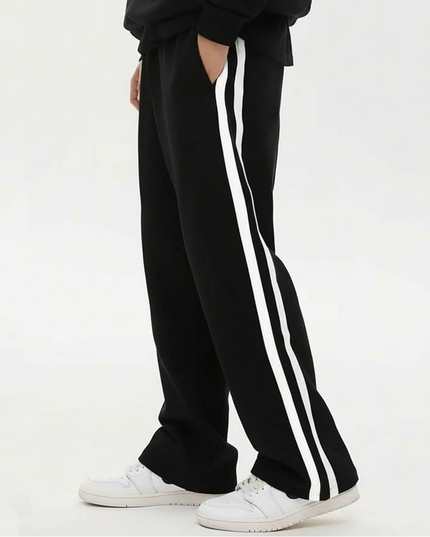 PREMIUM BAGGY JOGGERS-2 STRIPE