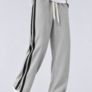 3 POCKET LOW CUT BAGGY JOGGERS-ASH
