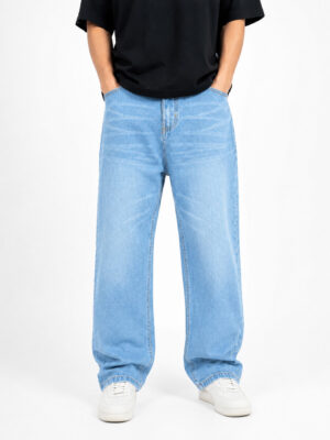 Light Wash Baggy Jeans
