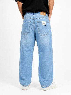 Light Wash Baggy Jeans