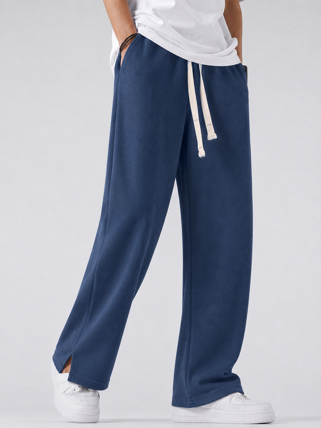 Premium China Rib Low Cut - Dark Blue