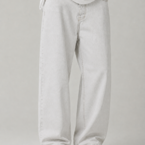 White 4 Pocket Denim