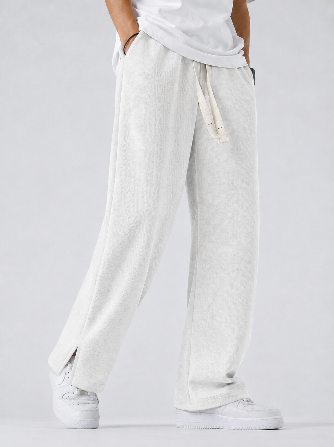 Premium China Rib Low Cut - White