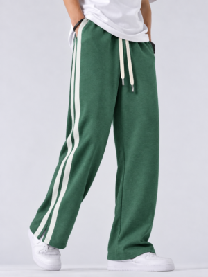 3 POCKET LOW CUT BAGGY JOGGERS-GREEN